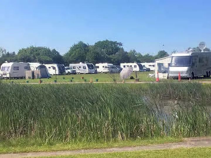 Touring caravan and motorhome pitches at Wagtail Park, York